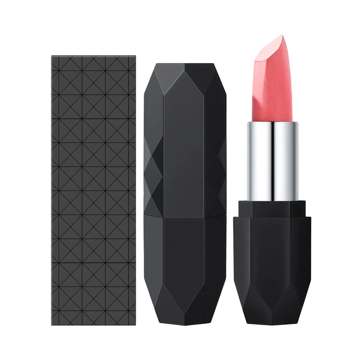 Zephoco Crystal Diamond Matte Lipstick – 6 Long-Wear Shades Matte Lipstick Qst 02