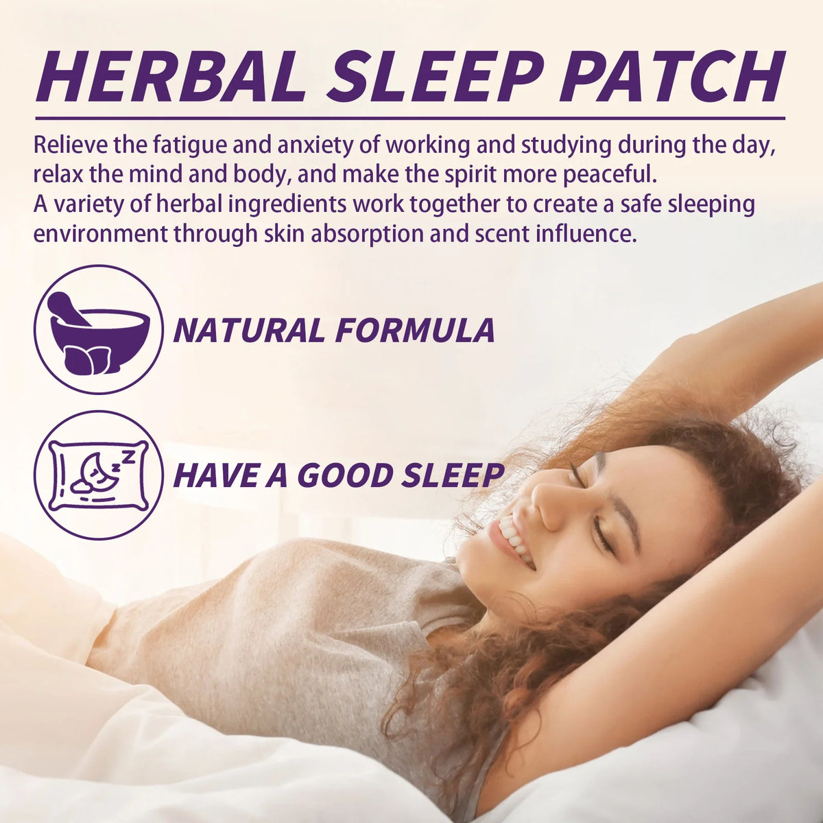 South Moon Deep Sleep Patch – Calming Relaxation Sleep Aid Sleep Aid Patch Qst