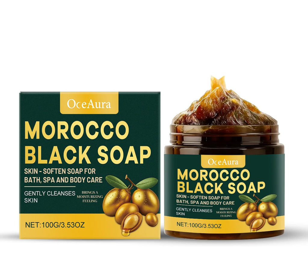 OceAura Black Soap – Moisturizing Cleansing Body Bar Body Bar Soap Qst 100g