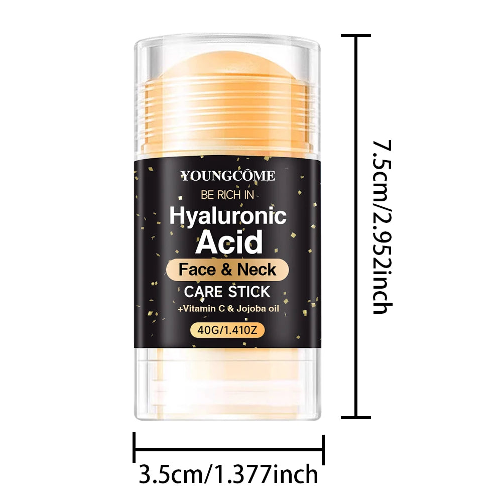 YOUNGCOME Hyaluronic Acid Neck Cream Stick – Deep Moisturizer Neck Cream Stick Qst 40g