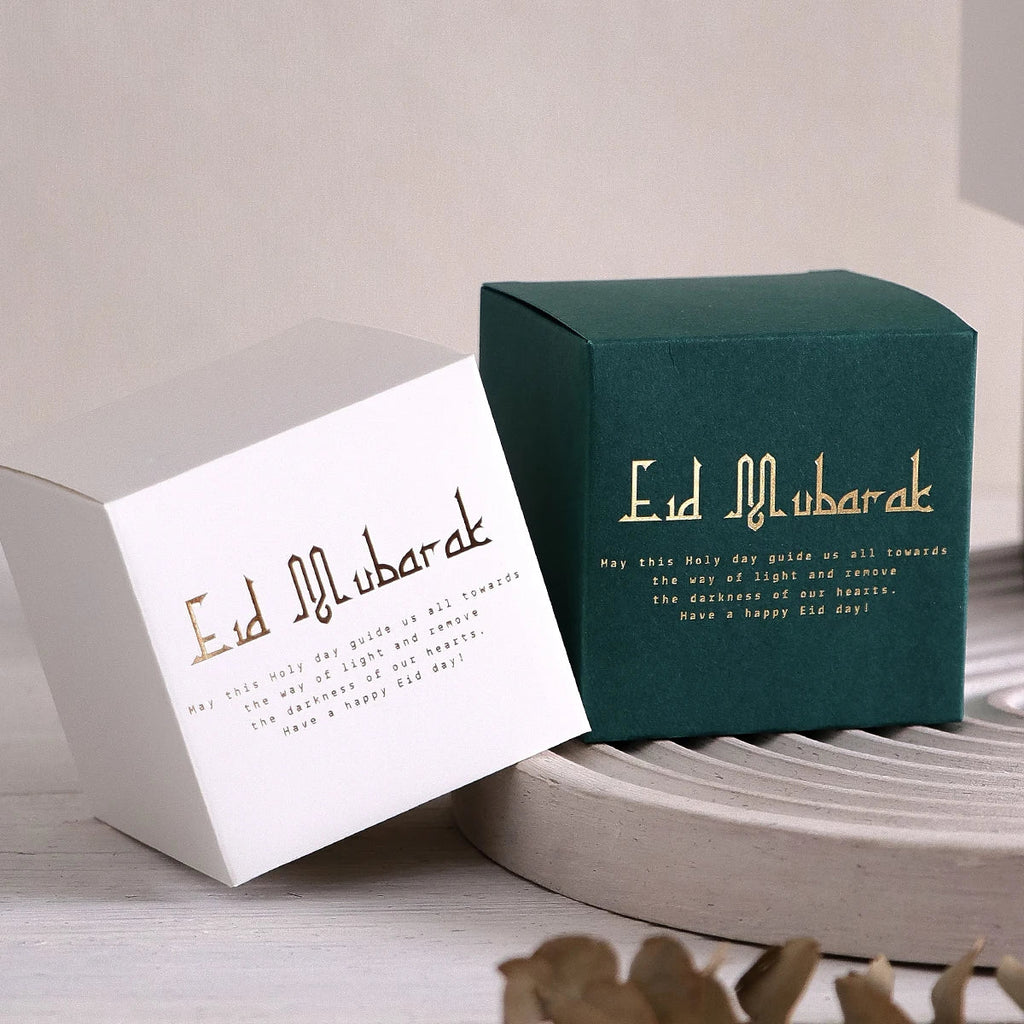 Eid Mubarak Gift Boxes for Candies, Chocolates & Small Gifts Festive Gift Boxes Qme