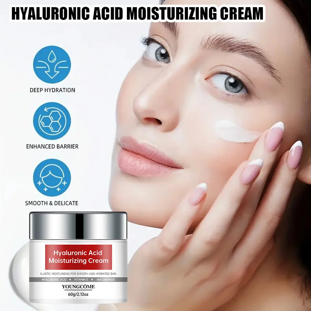 YOUNGCOME Retinol Face Cream – Hyaluronic Acid Moisturizer Anti-Aging Face Cream Qst