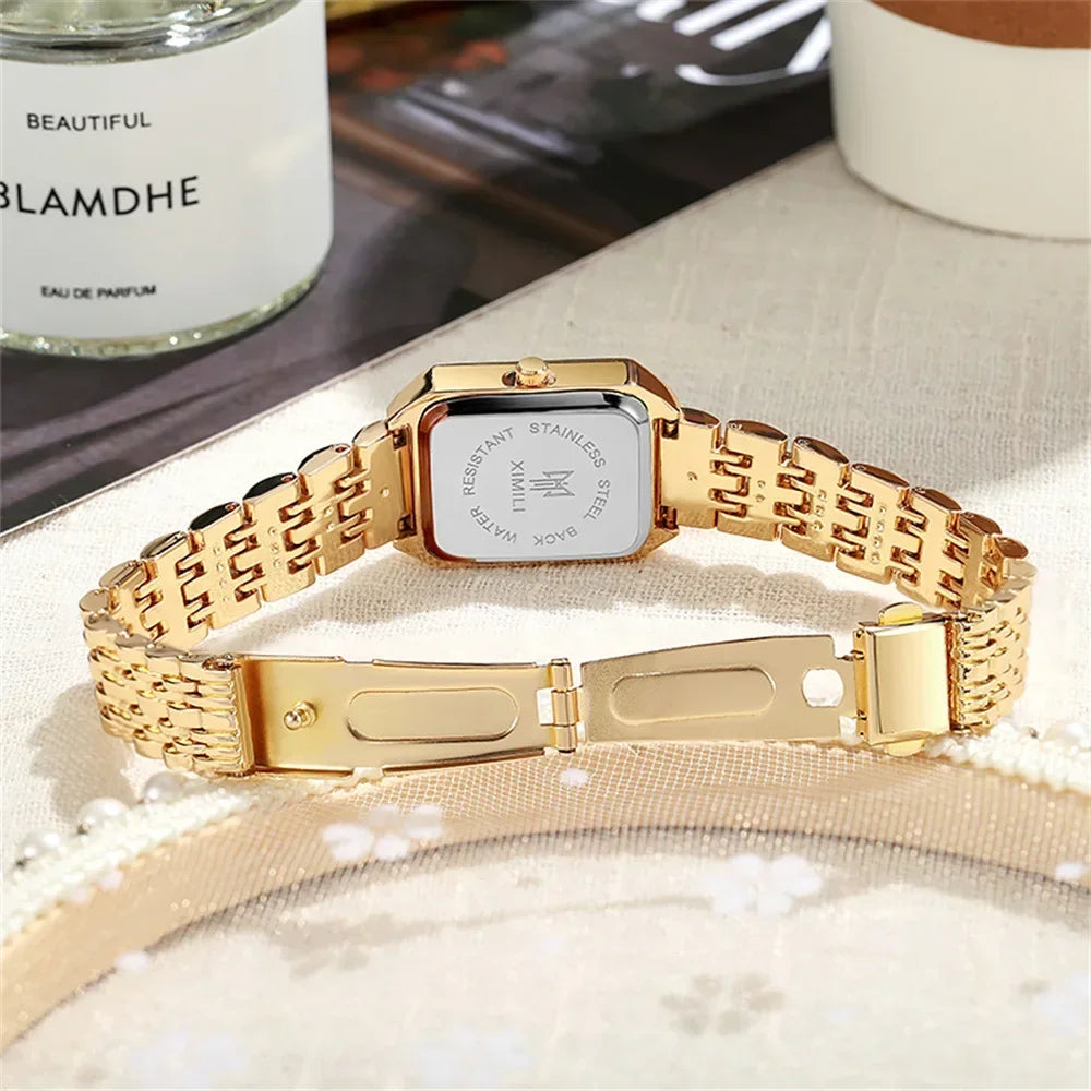 Women's Lightweight Stainless Steel Watch – 8 Colors Women's Fashion Watch Qme