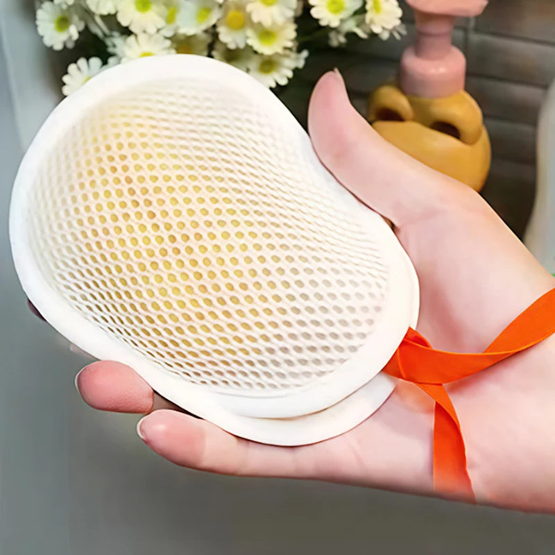 Mesh Soap Bag Body Exfoliating Scrubber Net – 2 Pack Bath Exfoliating Scrubber Qst
