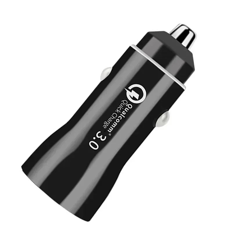 20W Mini PD + QC3.0 Dual USB Car Charger for iPhone & iPad USB Car Charger Qme
