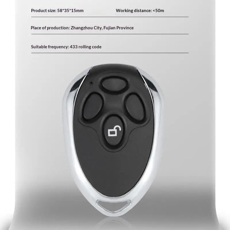 HCS101 4-Channel Wireless Remote Controller 433.92MHz 12V 24V Wireless Remote Controller Qme