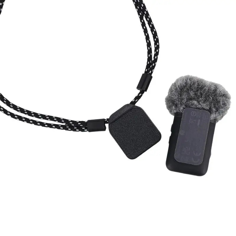 Magnetic Mic Necklace Holder – Hands-Free Microphone Mount Microphone Mount Qme