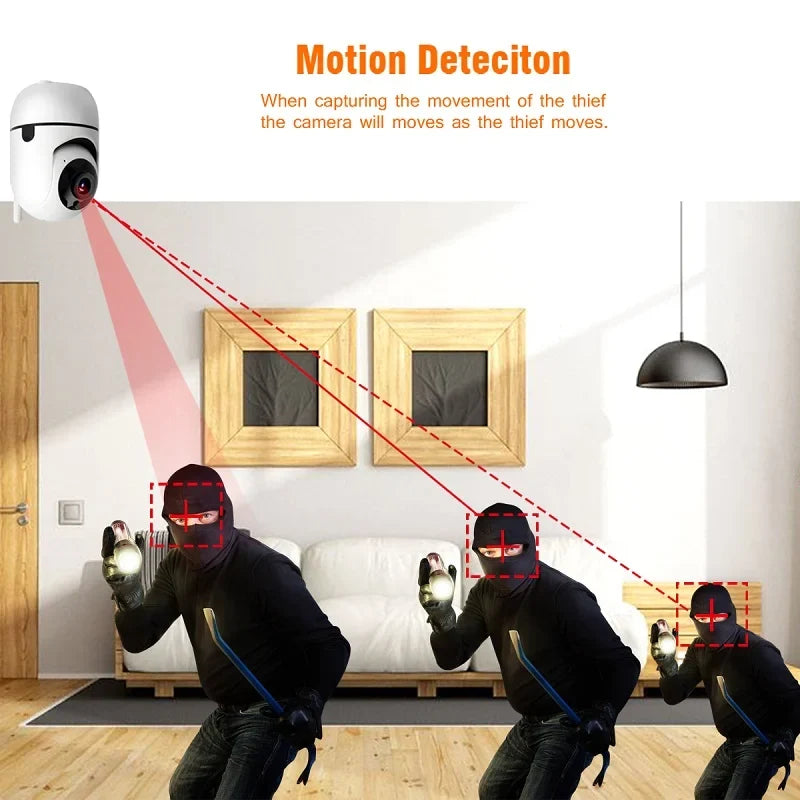 WiFi 1620P Wireless IP Camera 360° CCTV Pet & Baby Monitor Wireless IP Camera Qme