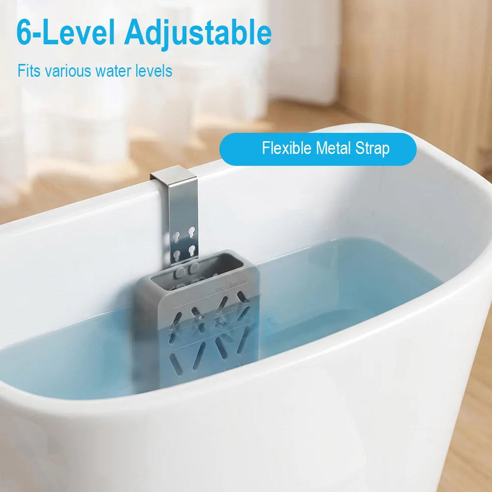 Adjustable Silicone Toilet Tank Tablet Holder & Dispenser Toilet Tablet Holder Qst