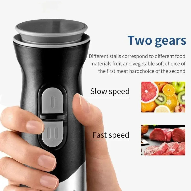 ZARTSEN 700W Electric Stick Hand Blender & Food Processor Immersion Blender Qst