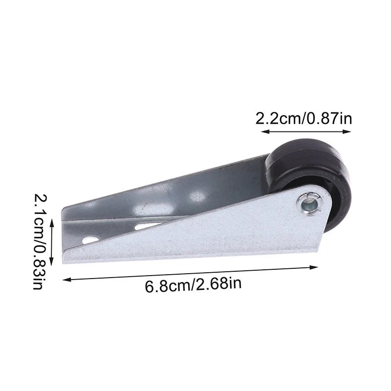 Silent Side-Mounted Stainless Steel Door Roller Support Door Roller Support Qme