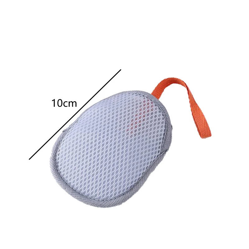 Mesh Soap Bag Body Exfoliating Scrubber Net – 2 Pack Bath Exfoliating Scrubber Qst