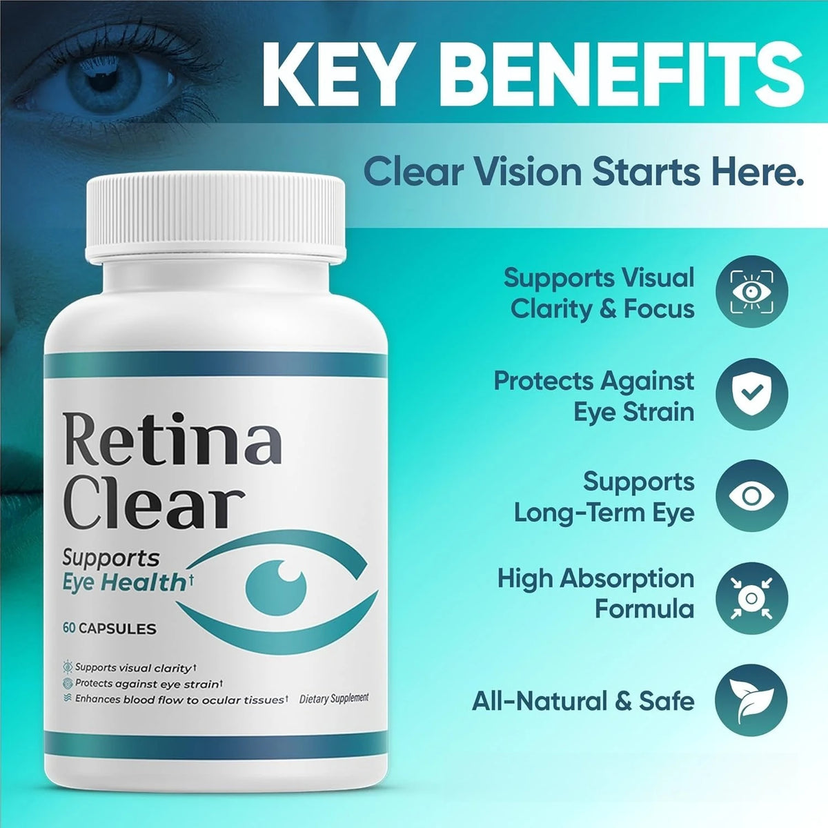 Eye Health Supplement – Lutein, Zeaxanthin & Quercetin Formula Eye Health Supplement Qst