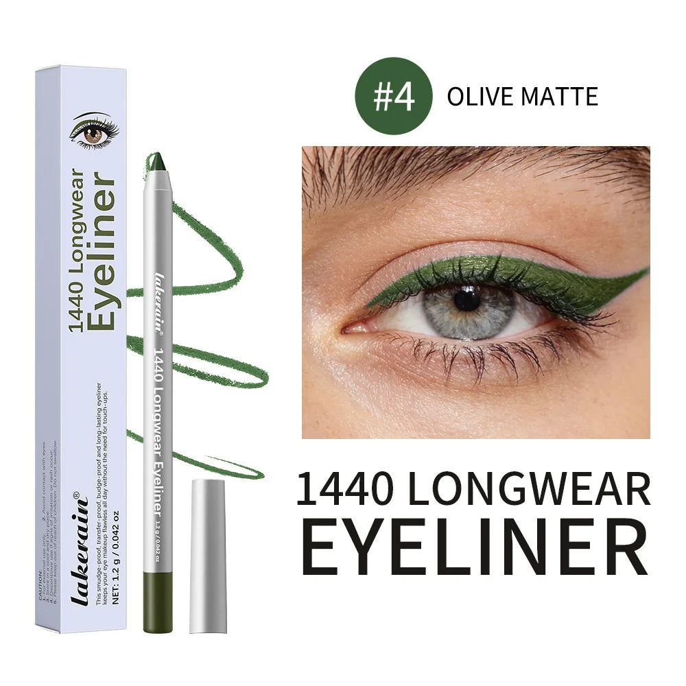 Lakerain Waterproof Eyeliner Pen – Quick-Dry & Long-Lasting Eyeliner Pen Qst 04