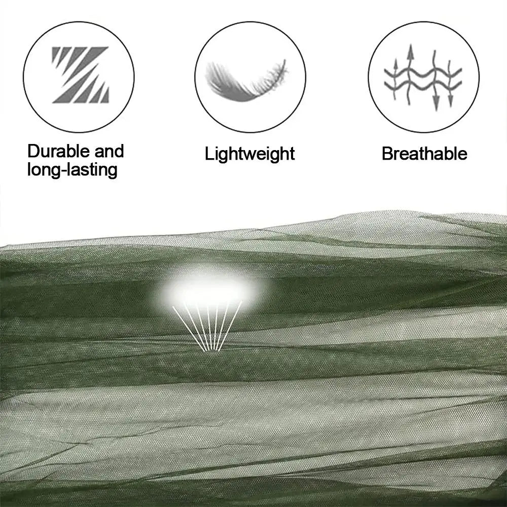 Lightweight Breathable Mesh Mosquito Head Net | 6 Colors Mosquito Head Net Qme