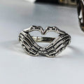 Gothic Skeleton Five Claw Palm Ring – Hip Hop Punk Style Gothic Palm Ring Qme 2