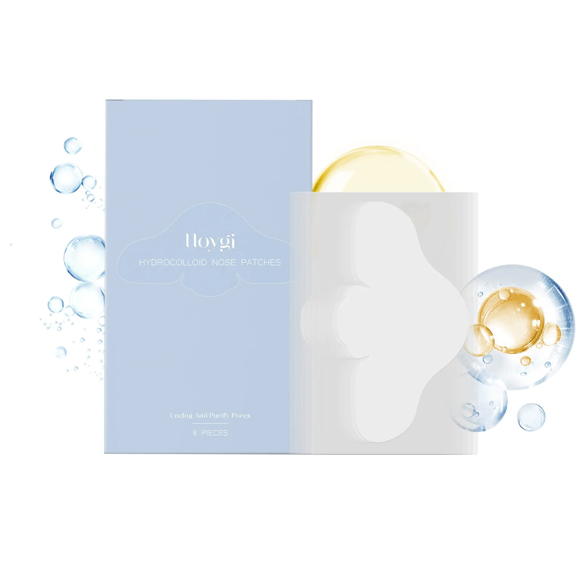Hoygi Salicylic Acid Nose Patches – Pore Refining | 8 Pcs Nose Care Patch Qst 8pcs