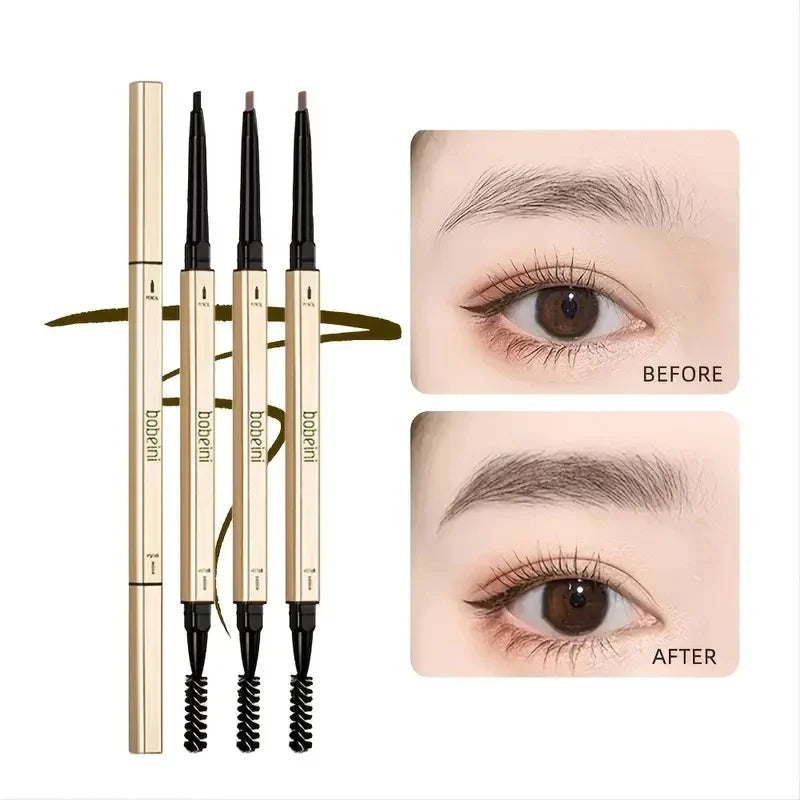 Waterproof Eyebrow Pencil – Double-Headed Ultra-Fine | Qme Eyebrow Pencil Qme
