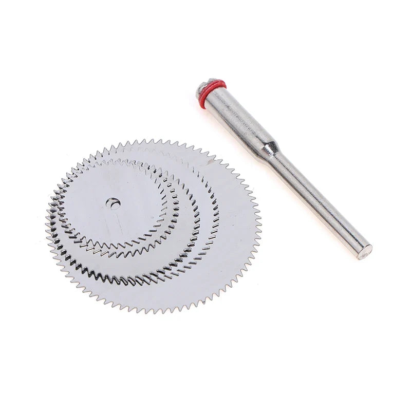 Stainless Steel Metal Cutting Discs & Mandrel for Rotary Tools Rotary Tool Cutting Disc Qme