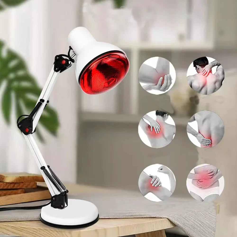 150W Infrared Heating Therapy Lamp – Red Light 110-220V Infrared Therapy Lamp Qst