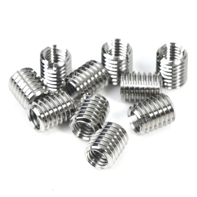 M8 to M6 Stainless Steel Thread Reducer Adapters – 10 Pack Thread Reducer Adapter Qme