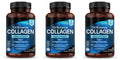 Marine Collagen Capsules – Type I Peptides, Hyaluronic Acid, 60ct Collagen Supplement Qst 3bottles 180capsules