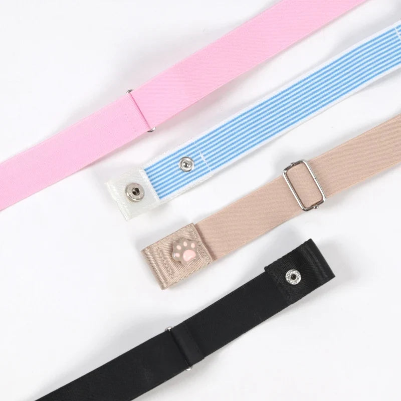 Traceless Invisible Elastic Waist Belt – Buckle-Free Adjustable Elastic Waist Belt Qme