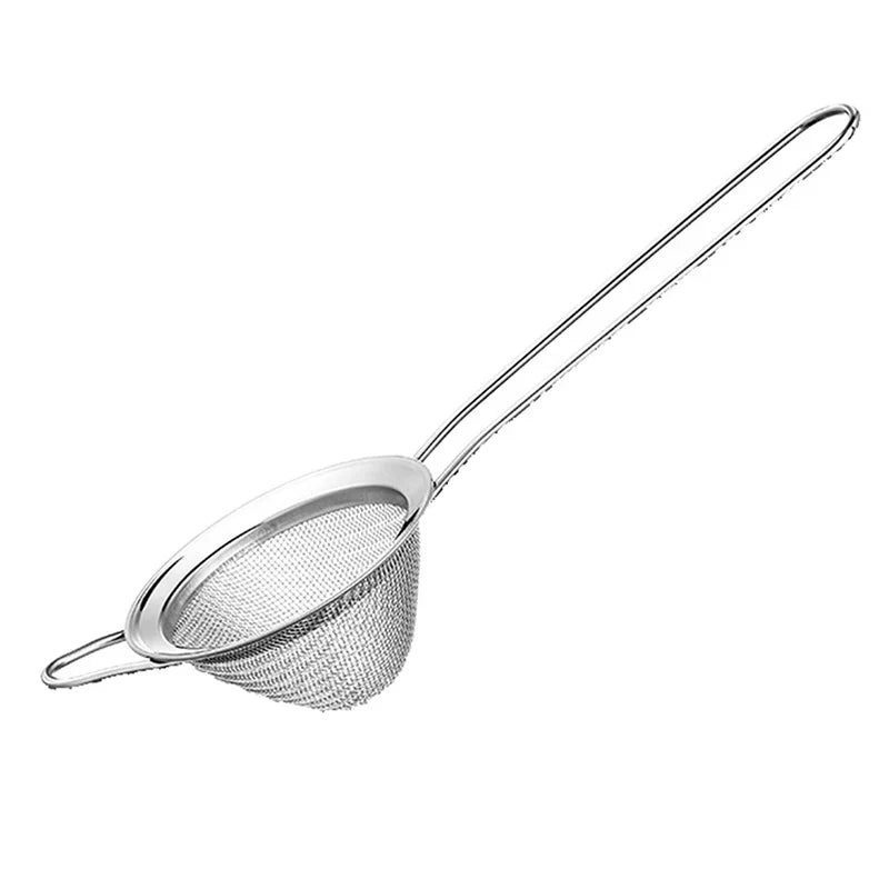 Fine Mesh Stainless Steel Conical Cocktail Strainer Cocktail Bar Strainer Qme 1pcs