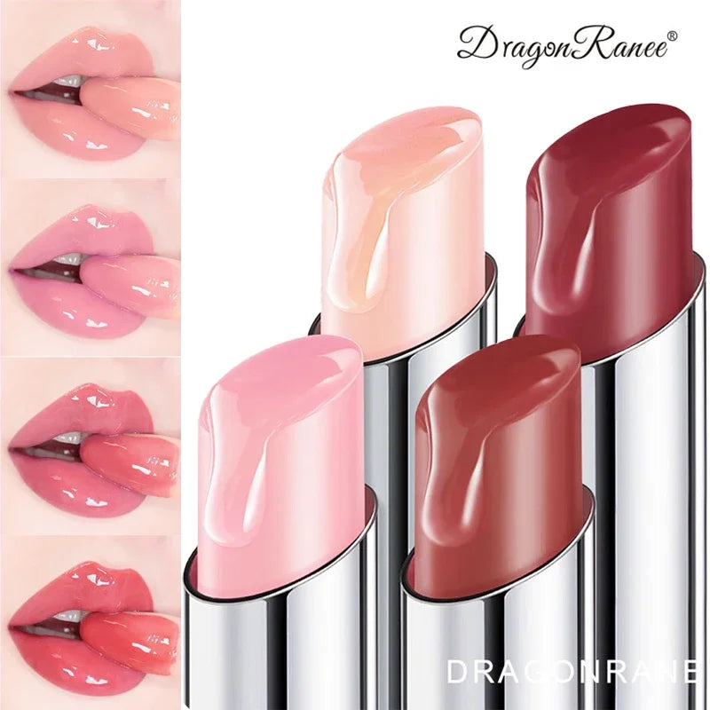 Jelly Tinted Lip Balm Gloss Stick – Moisturizing Lip Primer Tinted Lip Balm Qme