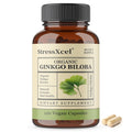 Ginkgo Biloba Capsules – Memory, Focus & Cognitive Support Herbal Supplement Qst 120 count-1bottle