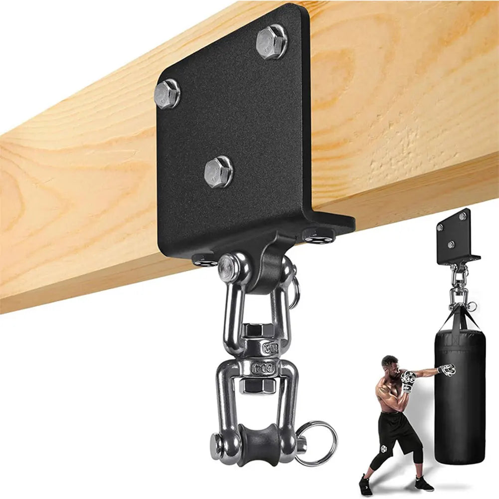 Punching Bag Ceiling Mount – 360° Swivel Heavy Bag Hanger Heavy Bag Ceiling Mount Qme