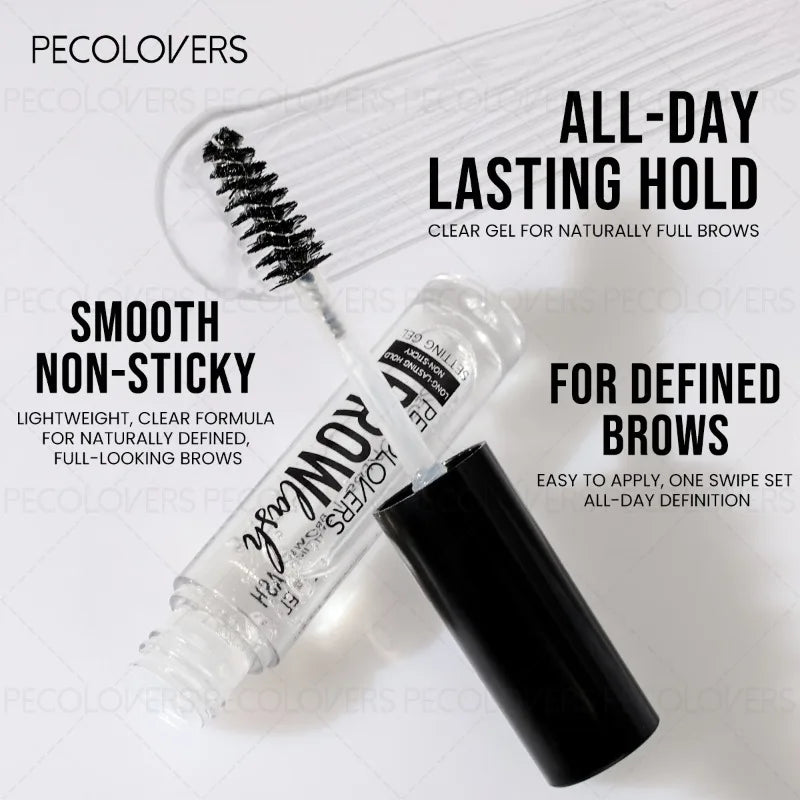 Natural Eyebrow Styling Gel Soap with Brush – Strong Hold Eyebrow Styling Gel Qme