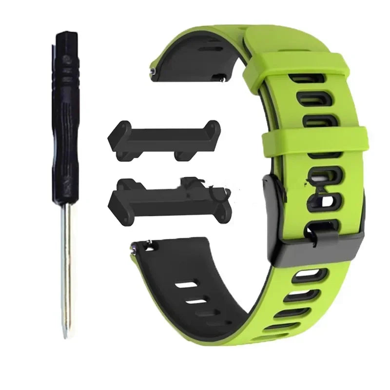 Silicone Sport Watch Band for Amazfit T-Rex 3/2/Pro – 17 Colors Silicone Watch Band Qme