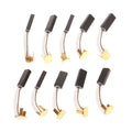 Motor Carbon Brushes 4–8mm | Power Tool & Machine Replacement Carbon Brush Set Qme 10PCS