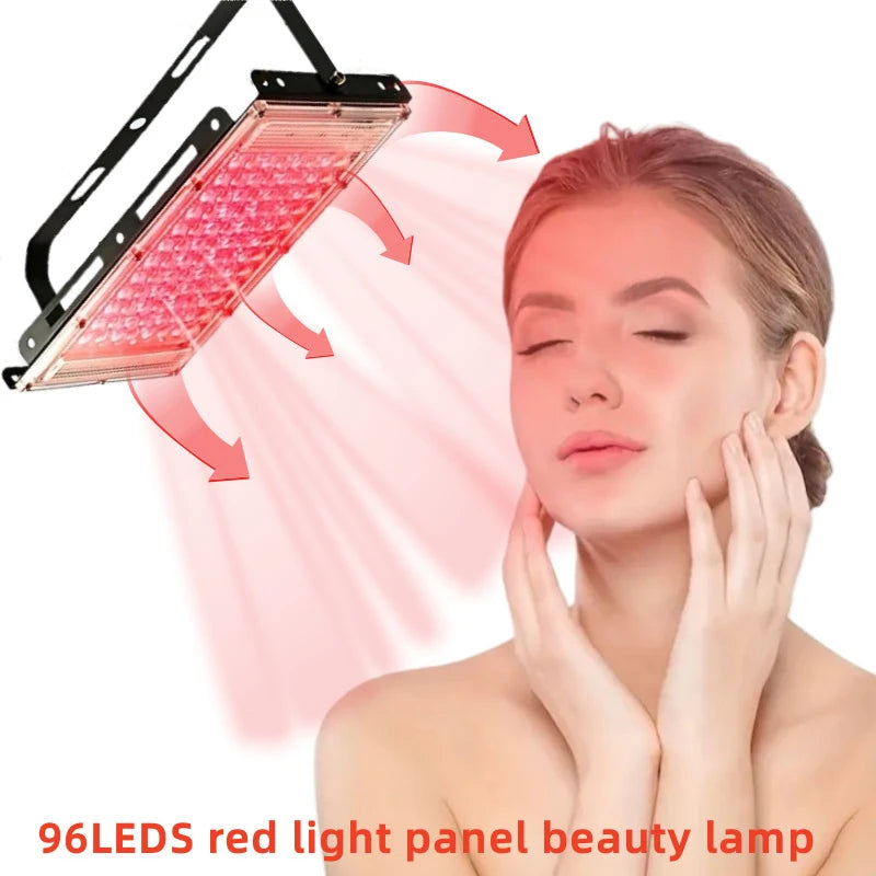 96 LED 660nm Red Light Therapy Panel – Facial Skin Care Lamp Red Light Therapy Panel Qst
