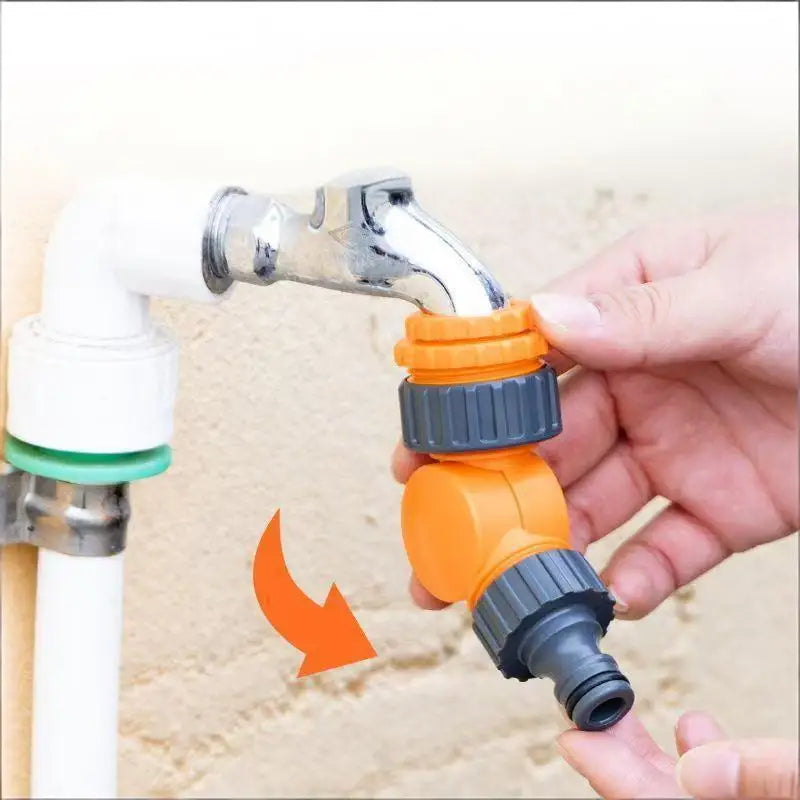Universal Garden Hose Faucet Adapter – Tool-Free, No-Leak Hose Faucet Connector Qst Default Title