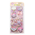 Hello Kitty Kuromi 3D Crystal Stickers | Planner Decoration Decorative Stickers Qme 1