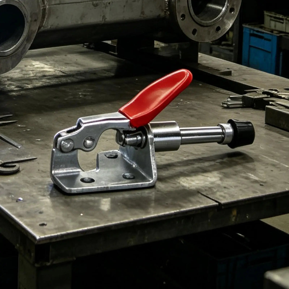Push Pull Toggle Clamp 45kg Quick Release Jig Tool Toggle Clamp Qme
