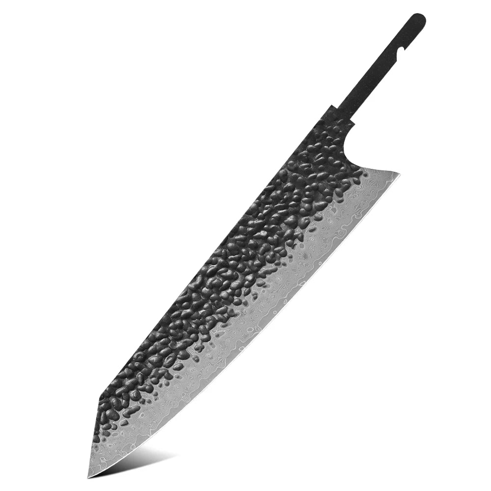 TURWHO Damascus VG10 Blank Knife Blades – DIY Chef Knife Set