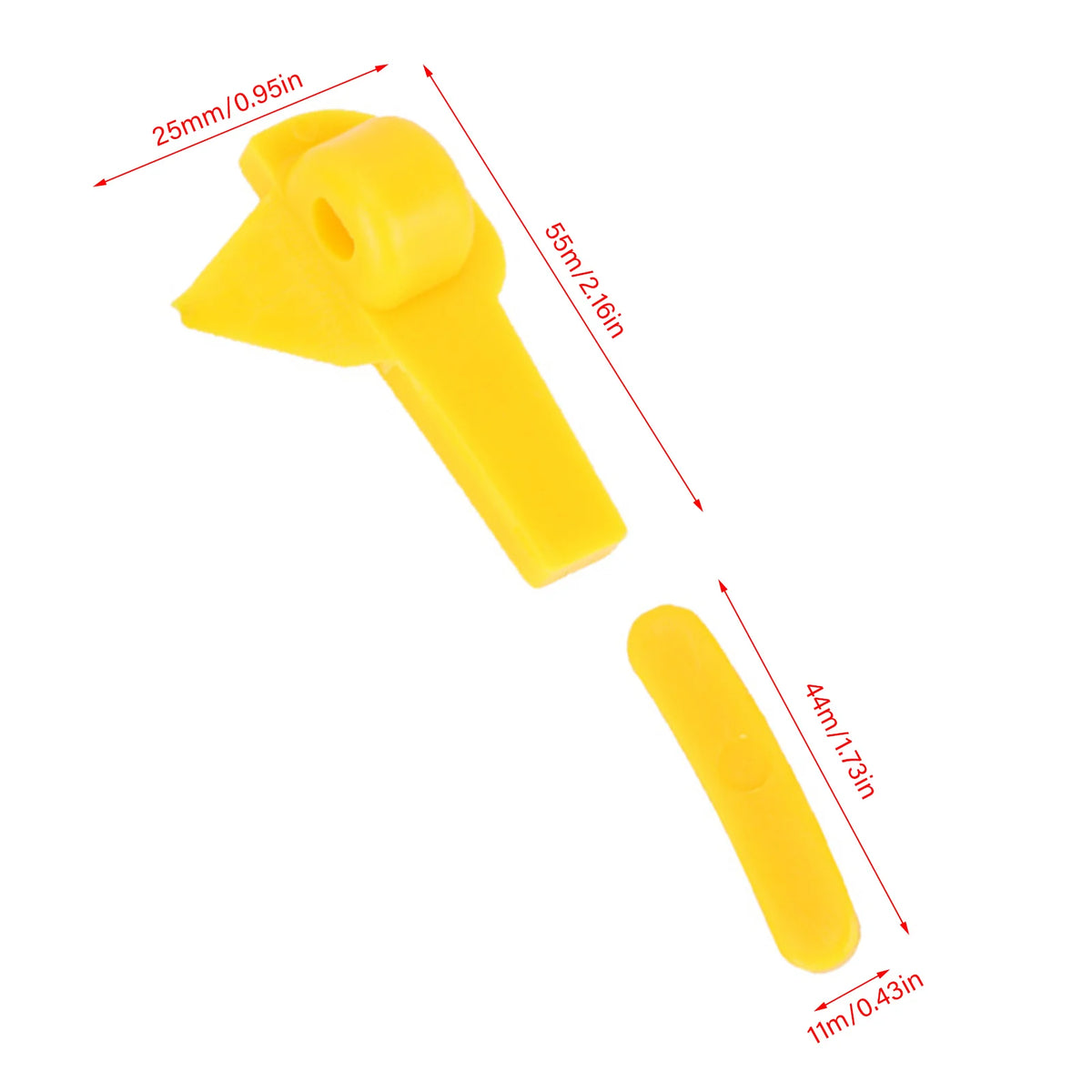 20pcs Tyre Changer Rim Protector Duck Head Insert – Universal Tyre Changer Accessory Qst