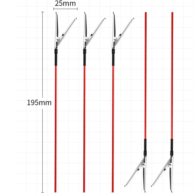 Reverse Painting Clips 10pc Metal Spray Tool for Model Building Model Painting Clips Qme 10pcs