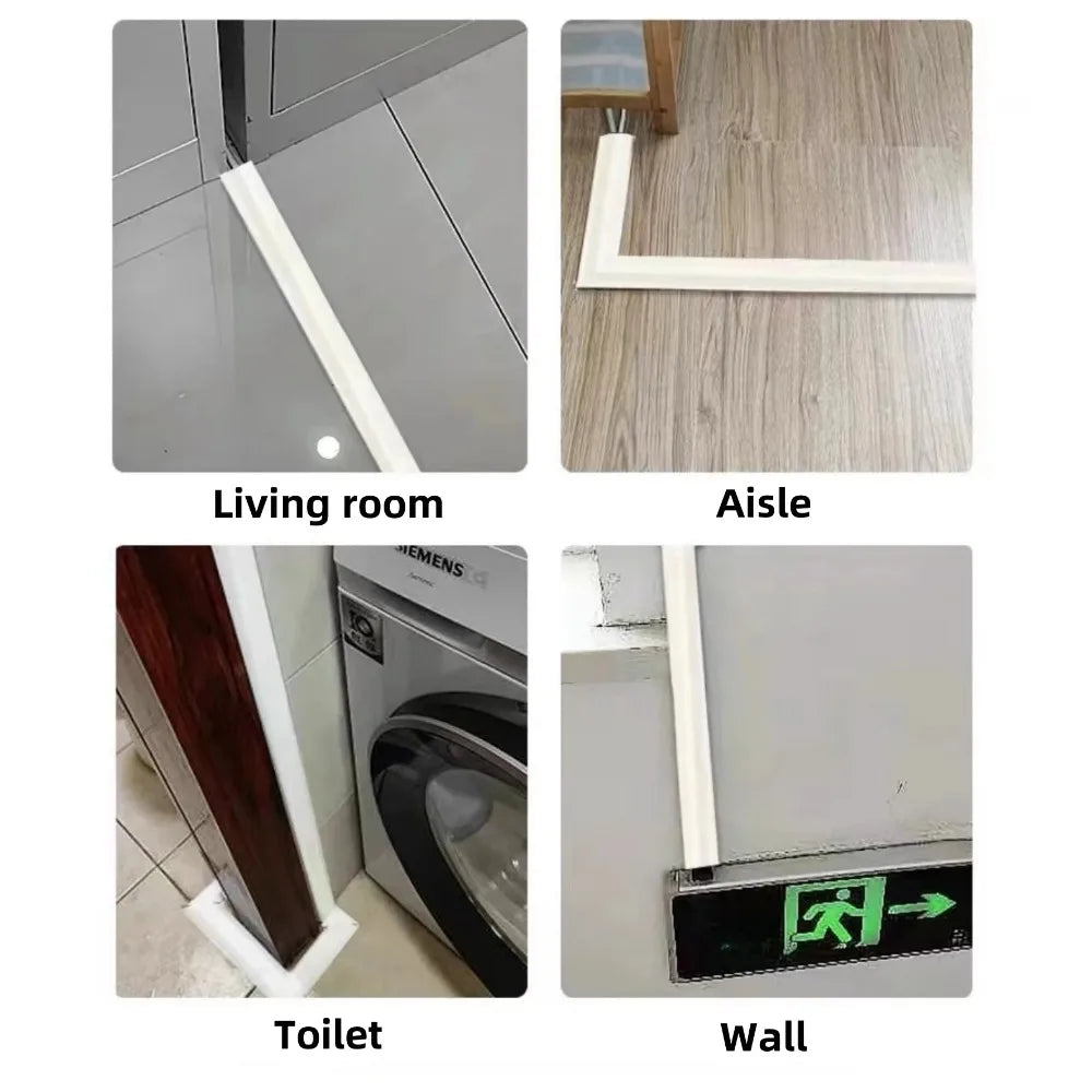 3M Self-Adhesive PVC Floor Cable Protector | 6 Colors Floor Cable Protector Qme