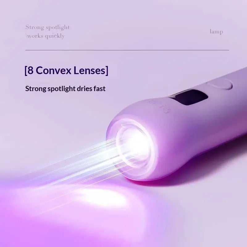 Cute Paw Rechargeable UV LED Nail Lamp – Fast Curing UV LED Nail Lamp Qme