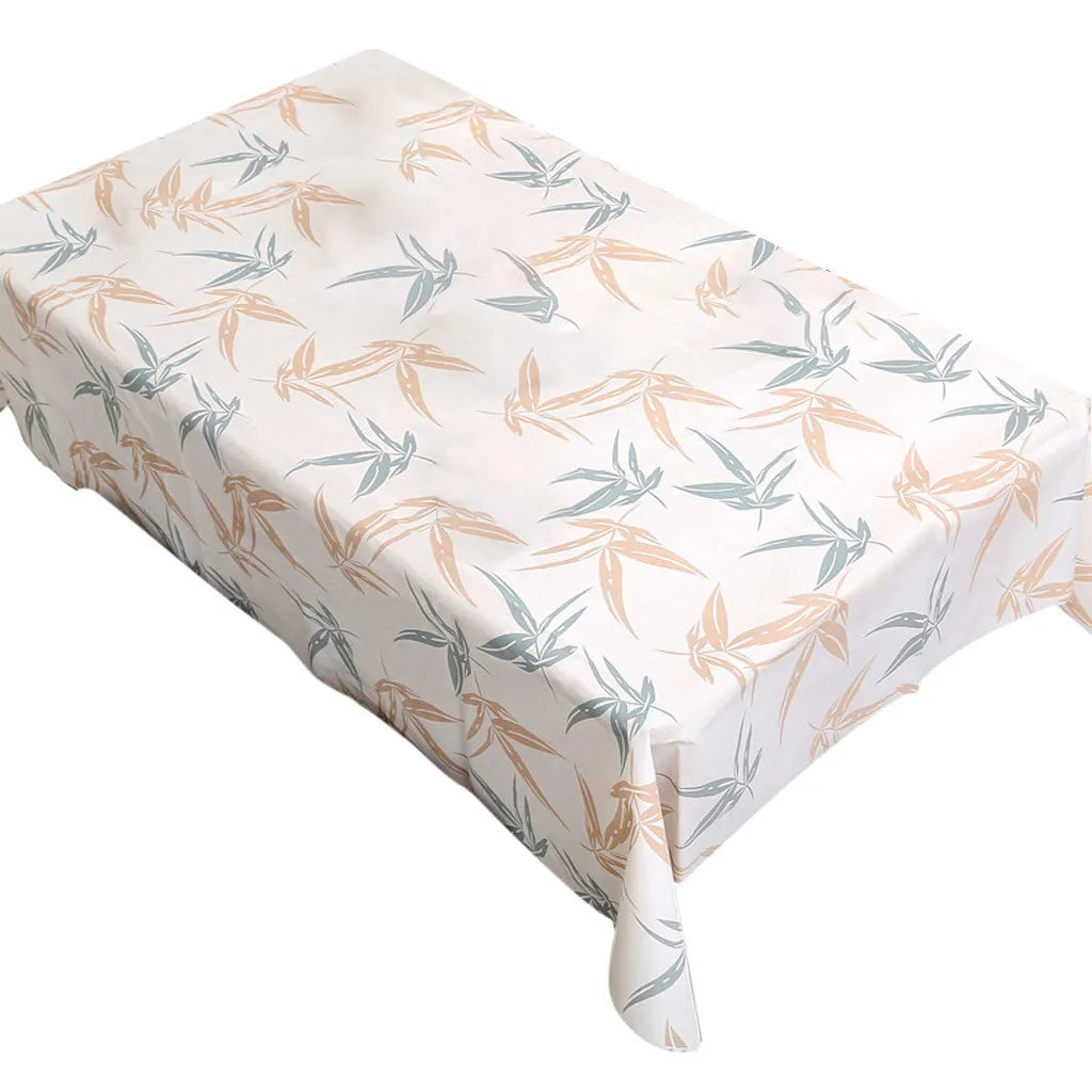 Rectangle Satin Tablecloth – Oil-Proof Kitchen & Dining Table Cover Satin Tablecloth Qme A D