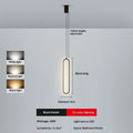 Nordic LED Pendant Light – Hanging Lamp for Kitchen & Dining Room LED Pendant Light Qme Black LED 3 Color