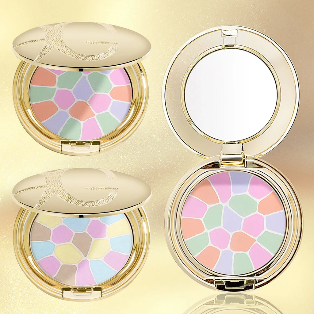 Qme Multi-Color Face Blush Palette – Matte & Pearlescent Face Blush Palette Qme