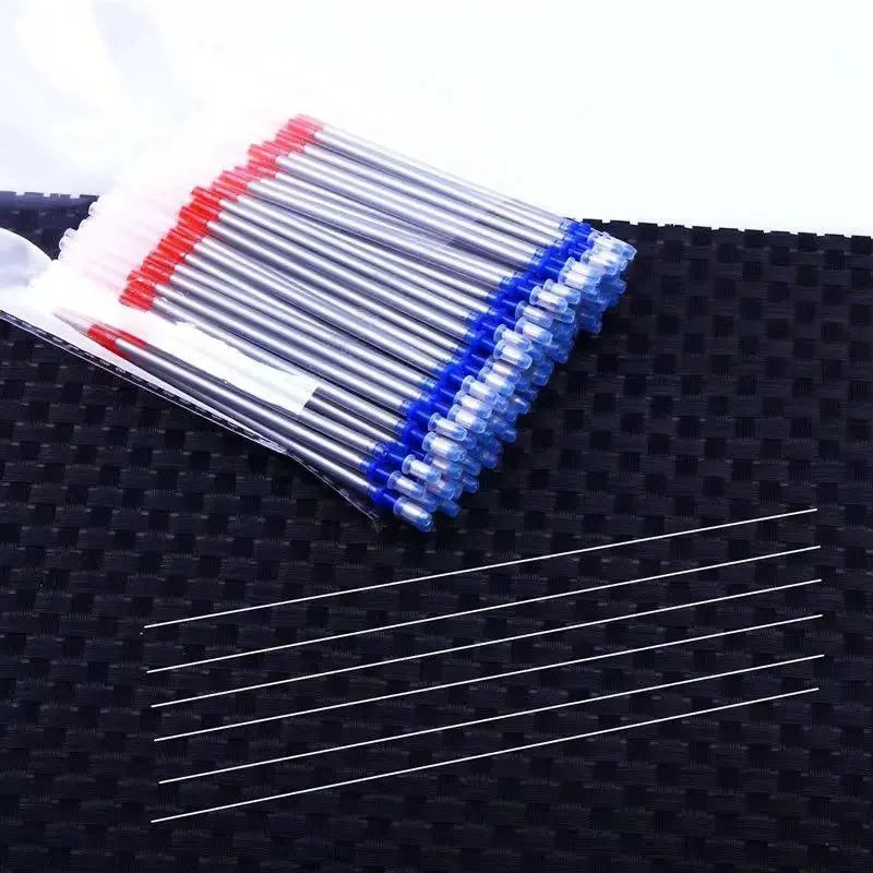 50-Pack Silver Fabric & Leather Marker Refills – Washable Fabric Marker Refill Qme