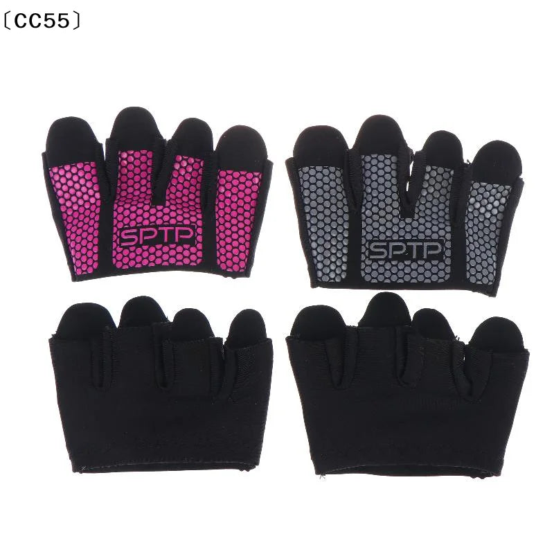 Half Finger Gym Gloves for Men & Women – Weight Lifting Fitness Gloves Qst