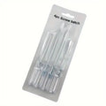 4-Piece Precision Mini Screwdriver Set – Ergonomic Clear Handle Precision Screwdriver Set Qme 4PCS