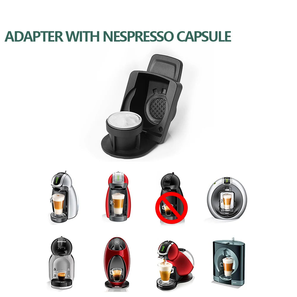 Nespresso to Dolce Gusto Capsule Pod Adapter – RECAFIMIL Coffee Pod Adapter Qst